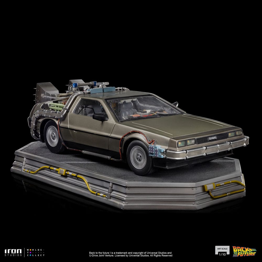 Zurück in die Zukunft Art Scale Statue 1/10 DeLorean 23 cm