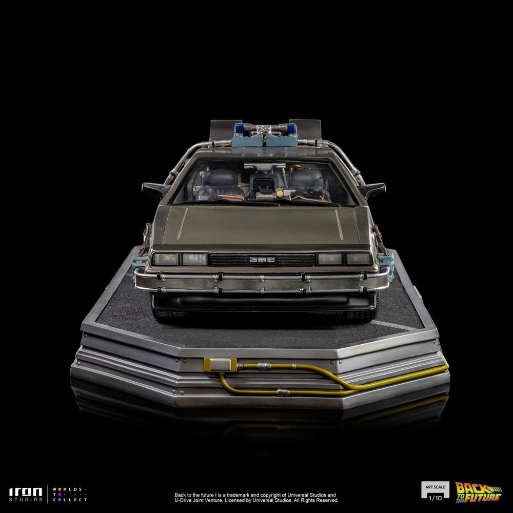 Zurück in die Zukunft Art Scale Statue 1/10 DeLorean 23 cm
