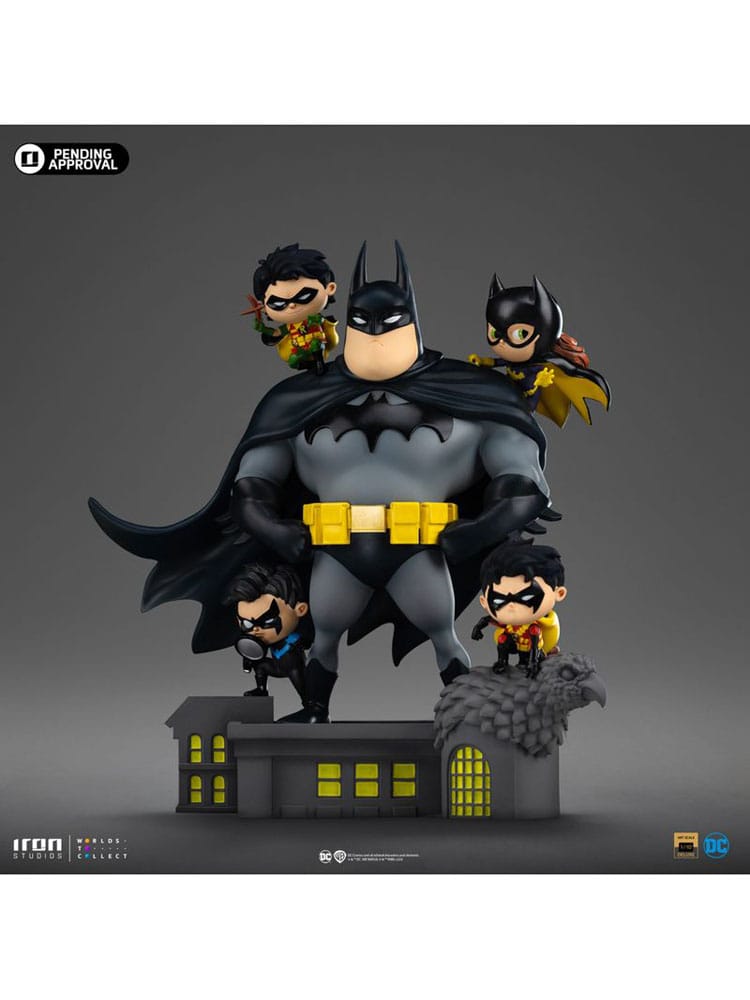 Batman Animated icons PVC Figure Batman Family 18 cm