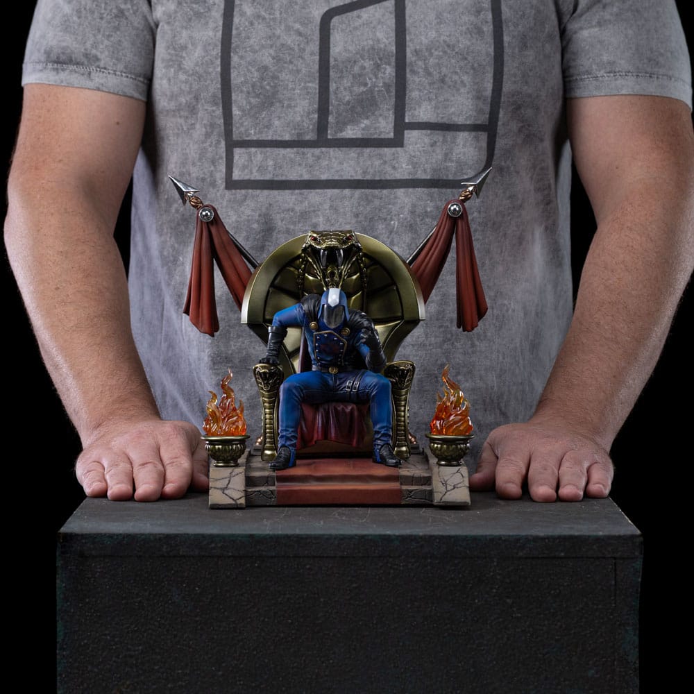 GI Joe Art Scale Statue 1/10 Cobra Commander 25 cm