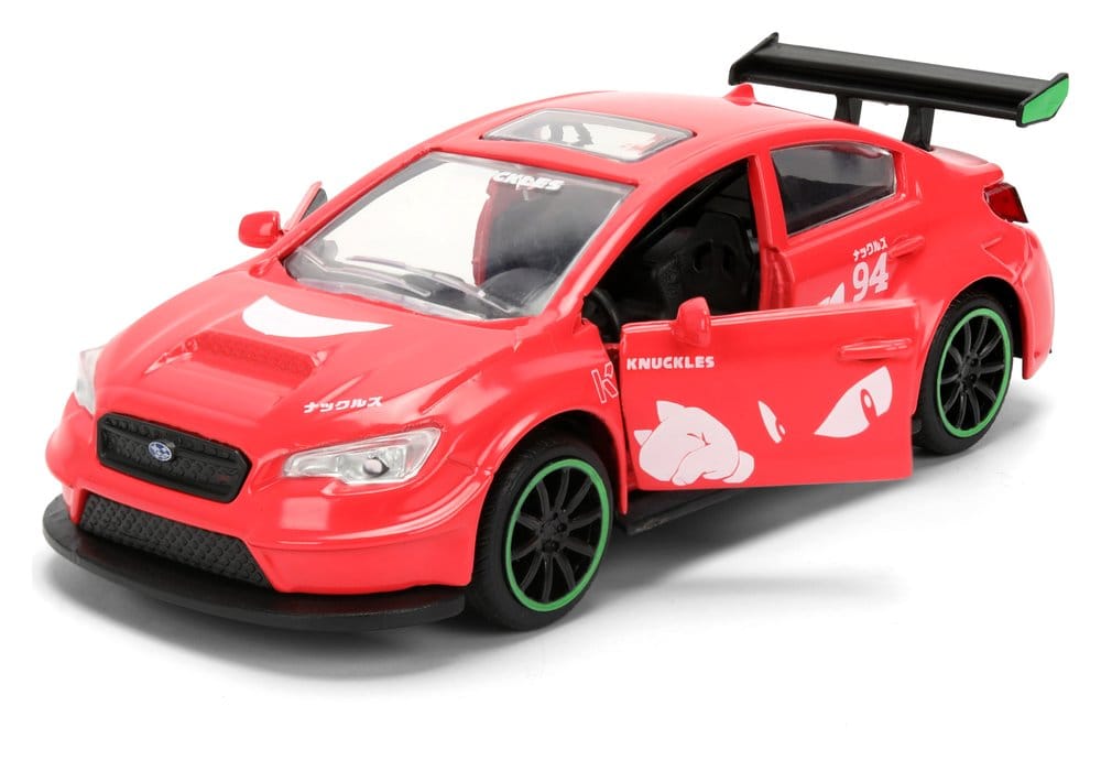 Sonic Diecast Model 1:32 Knuckles 2016 Subaru WRX STI Assortment (6)