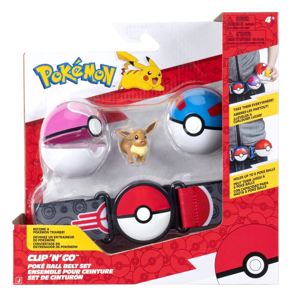 Pokémon Clip 'n' Go Belt Set ver. 19 Assortment (4)