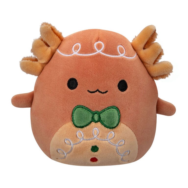 Squishmallows Plush Figure Brown Gingerbread Axolotl 12 cm