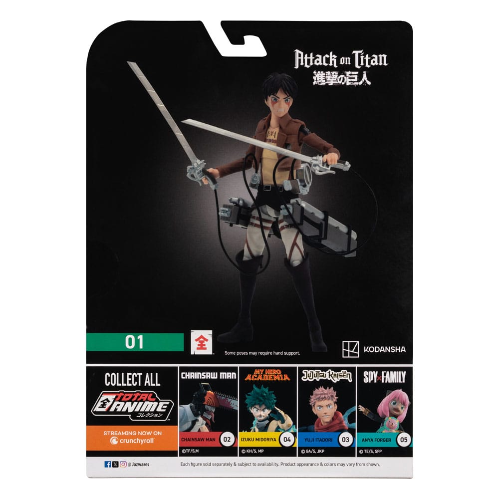Attack on Titan PVC Statue Eren 17 cm