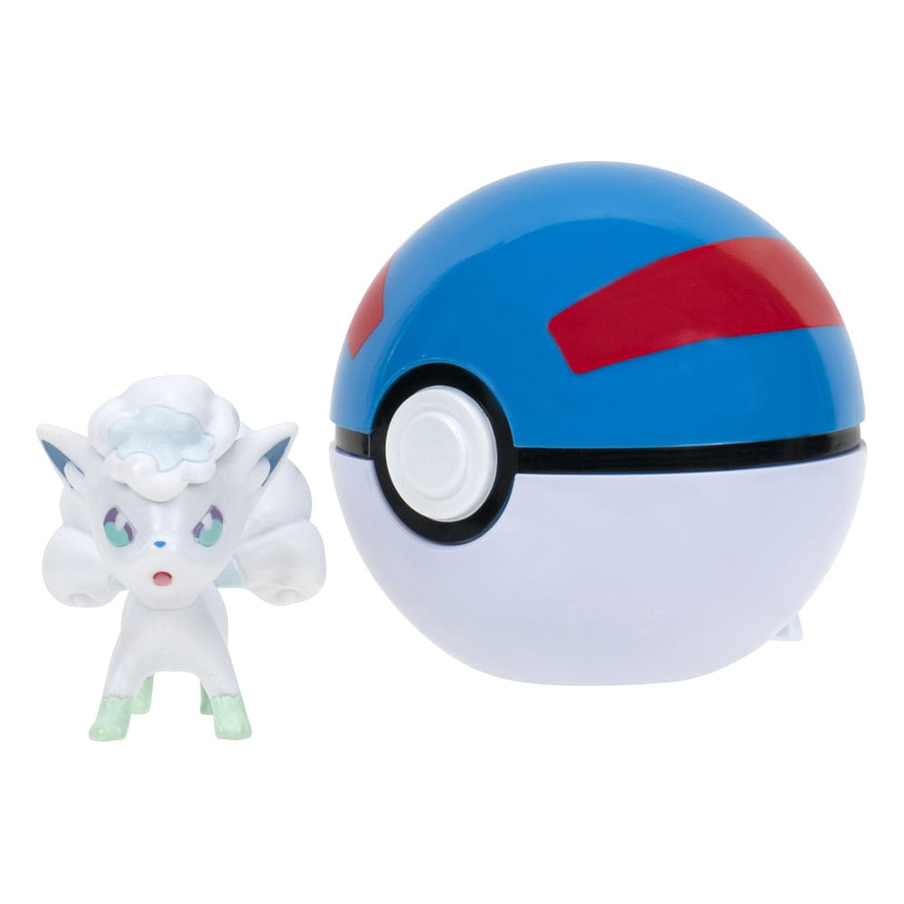 Pokémon Clip'n'Go Poké Balls Alolan Vulpix & Poké Ball