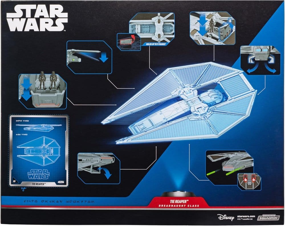 Star Wars Feature Vehicle Dreadnaught Class TIE Reaper Attack Lander 23 cm