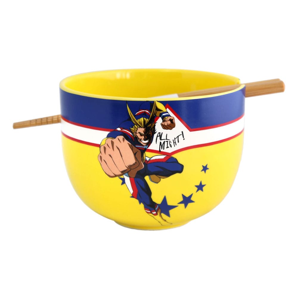 My Hero Academia Ramen Bowl with Chopsticks All Might 414 ml