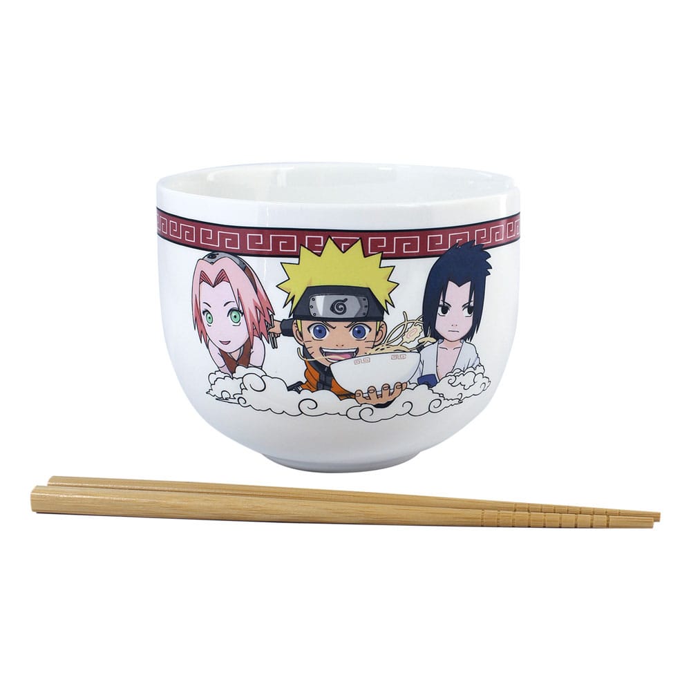 Naruto Shippuden Ramen Bowl with Chopsticks Team Seven 414 ml