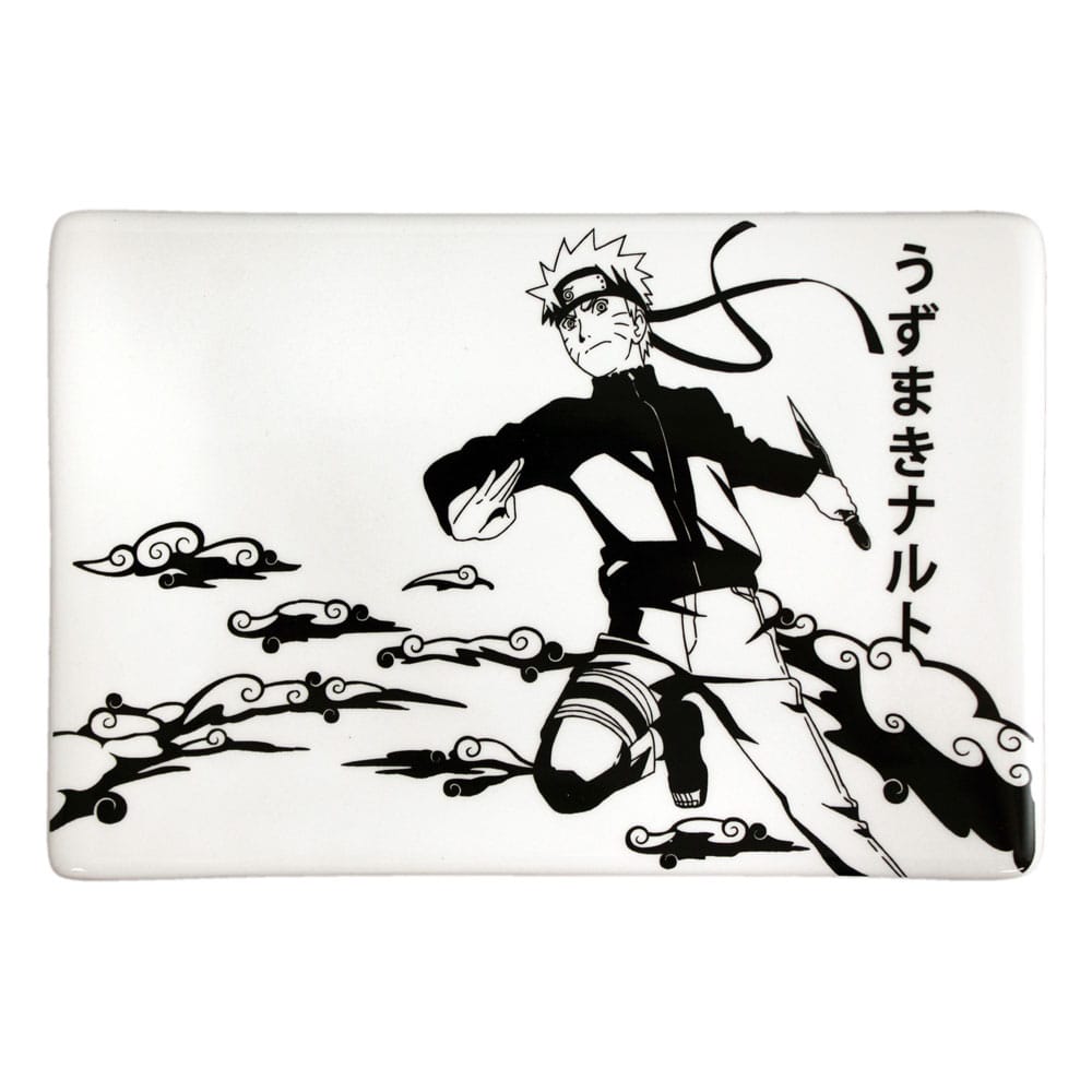 Naruto Shippuden Ceramic Sushi Set with Chopsticks Naruto