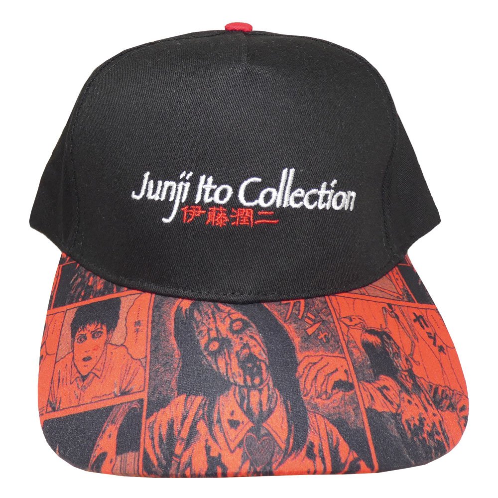 Junji Ito Curved Bill Cap Logo