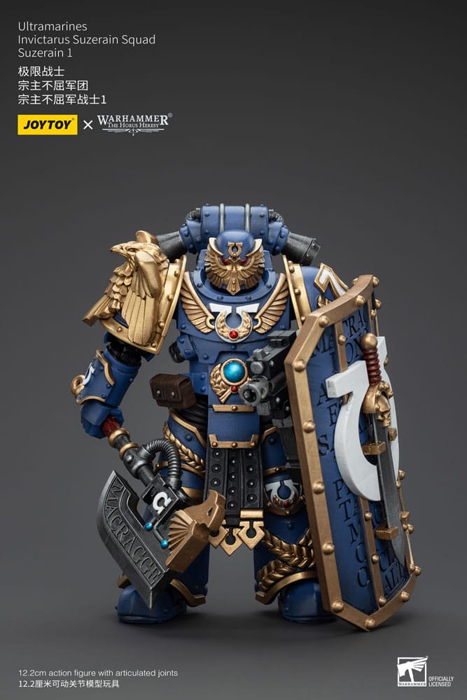 Warhammer The Horus Heresy Action Figure 1/18 Ultramarines Invictarus Suzerain Squad Suzerain 1 12 cm