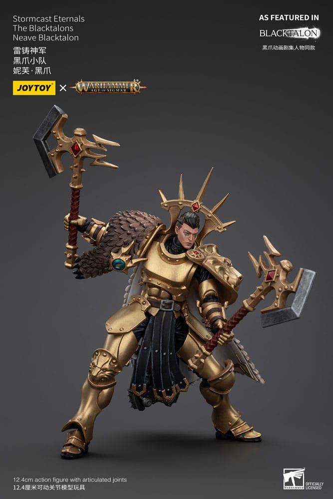 Warhammer Age of Sigmar Actionfigur Stormcast Eternals The Blacktalons Neave Blacktalon 20 cm