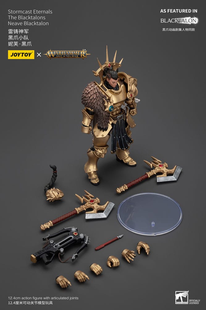 Warhammer Age of Sigmar Actionfigur Stormcast Eternals The Blacktalons Neave Blacktalon 20 cm