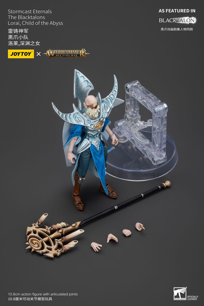 Warhammer Age of Sigmar Actionfigur Stormcast Eternals The Blacktalons Lorai Child of the Abyss 20 cm