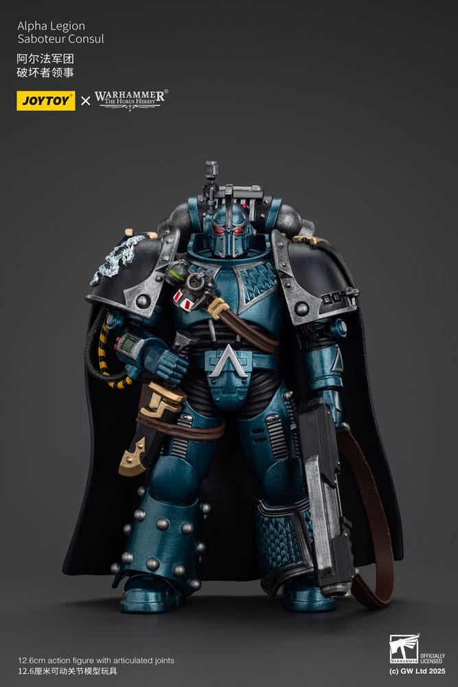 Warhammer The Horus Heresy Action Figure Alpha Legion Saboteur Consul 20 cm