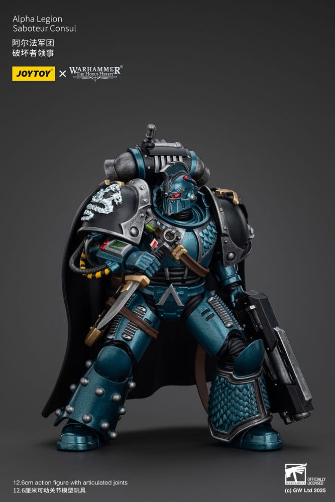 Warhammer The Horus Heresy Action Figure Alpha Legion Saboteur Consul 20 cm