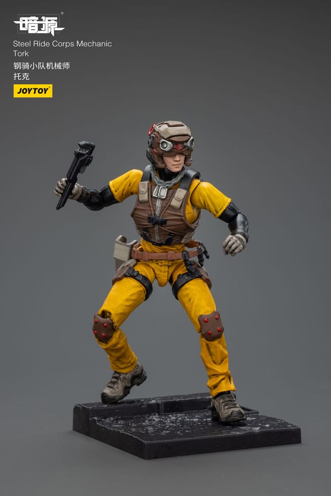 Steel Ride Corps Dark Source Action Figure Mechanic Tork 7 cm