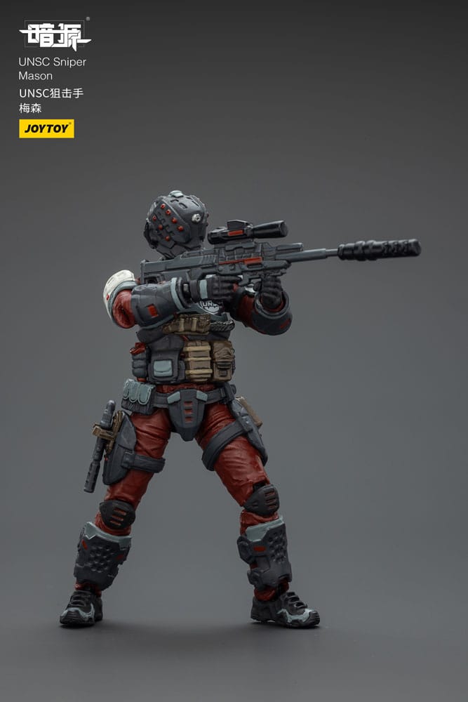 UNSC Dark Source Action Figure Sniper Mason 7 cm