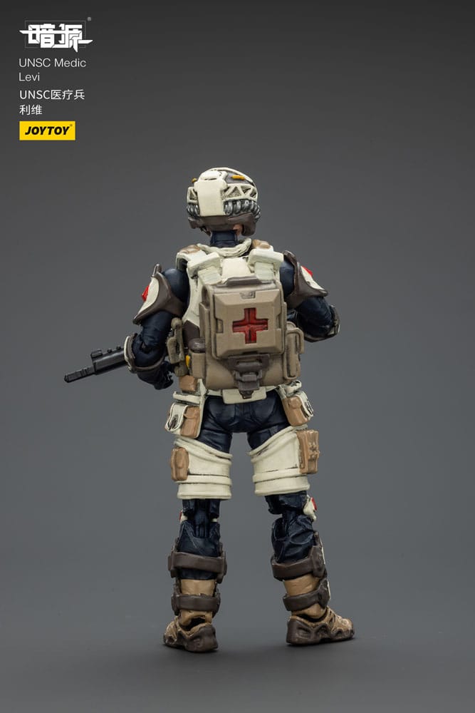UNSC Dark Source Action Figure Medic Levi 7 cm