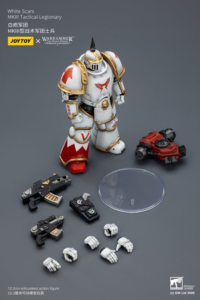 Warhammer The Horus Heresy Action Figure White Scars MKIll Tactical Legionary 12 cm
