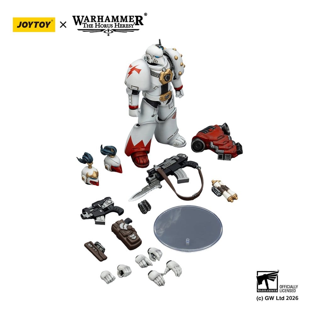 Warhammer The Horus Heresy Action Figure White Scars MKVI Tactical Legionary 12 cm