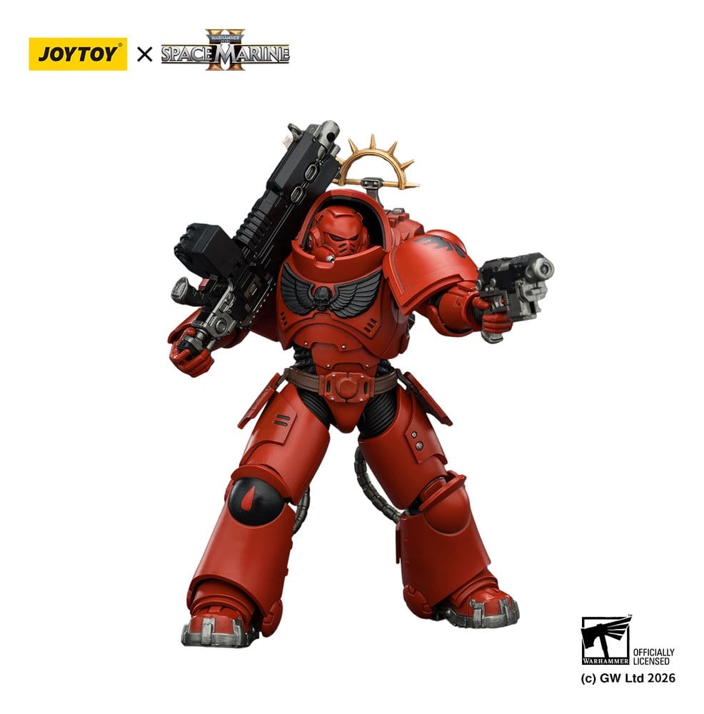 Warhammer 40,000 Action Figure Game Edition Blood Angels Heavy Intercessor 13 cm