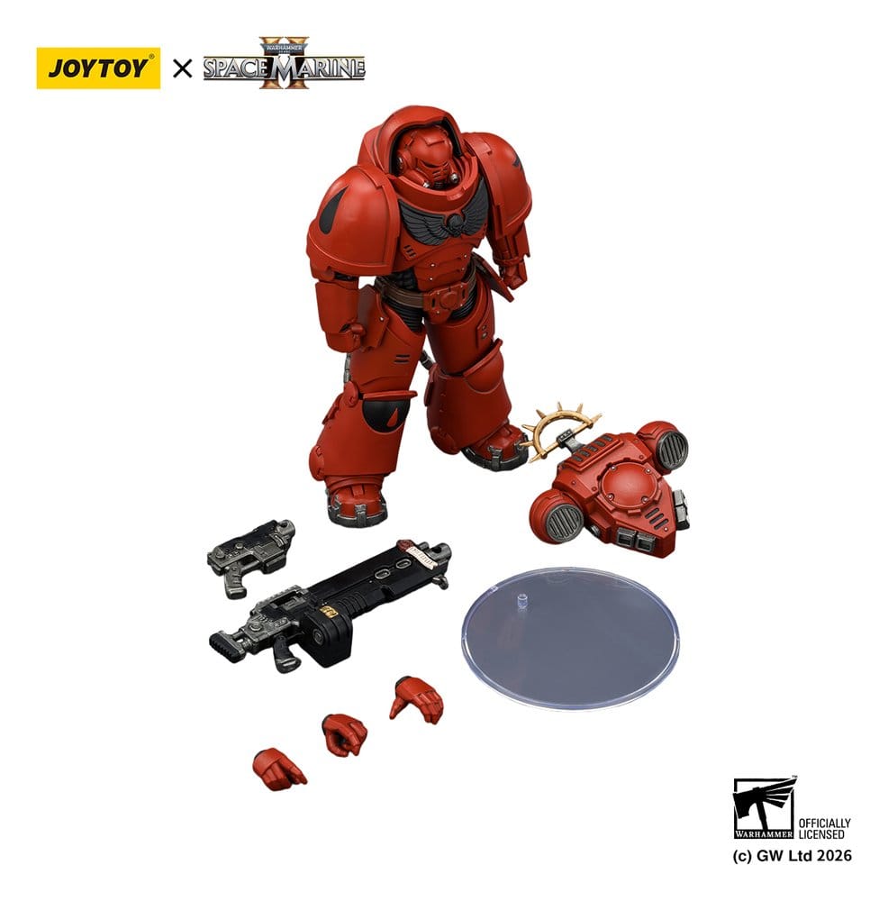 Warhammer 40,000 Action Figure Game Edition Blood Angels Heavy Intercessor 13 cm