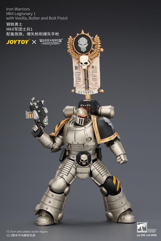 Warhammer The Horus Heresy Action Figure Iron Warriors MkII Legionary 1 12 cm