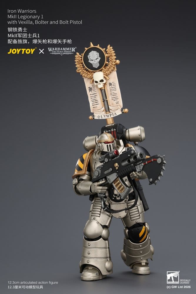 Warhammer The Horus Heresy Action Figure Iron Warriors MkII Legionary 1 12 cm