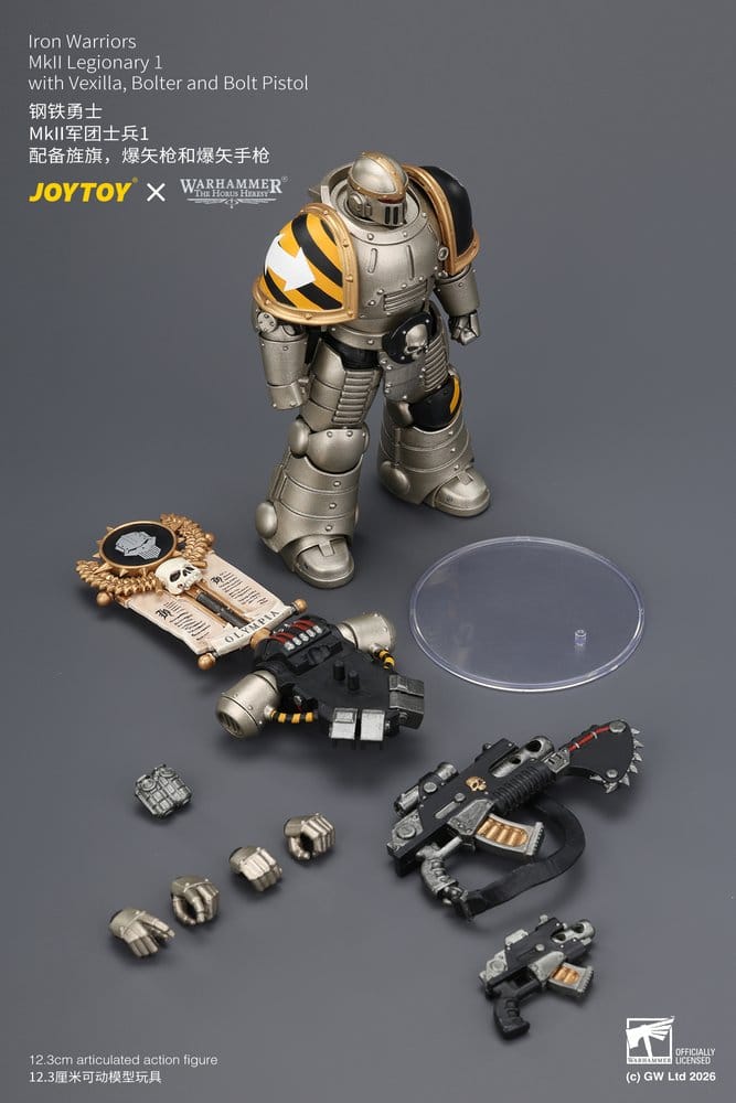 Warhammer The Horus Heresy Action Figure Iron Warriors MkII Legionary 1 12 cm