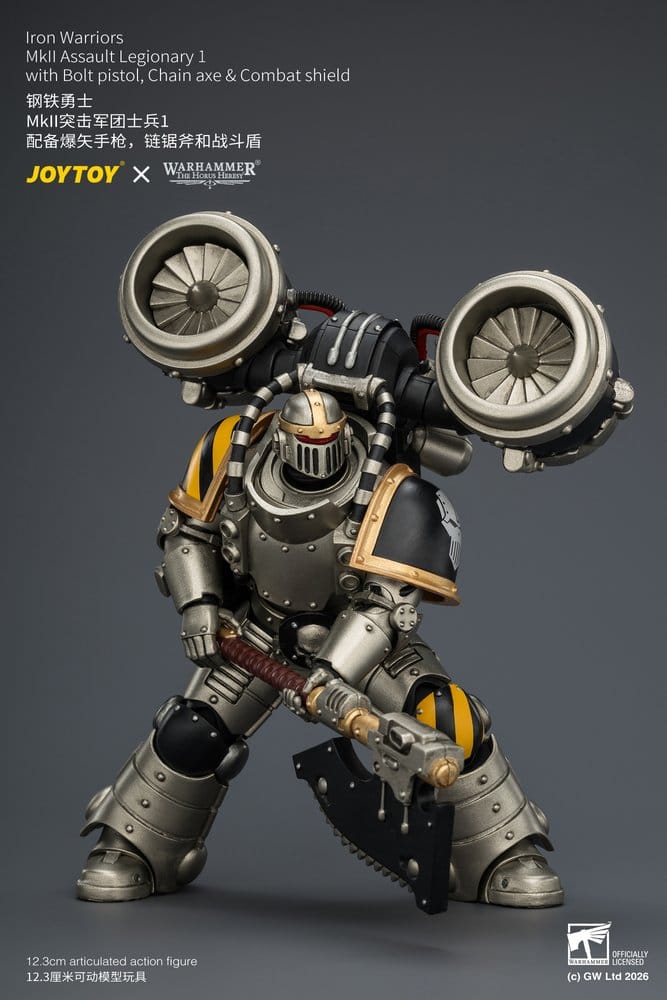 Warhammer The Horus Heresy Action Figure Iron Warriors MkII Assault Legionary 1 12 cm