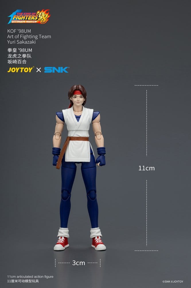 The King of Fighters '98 Ultimate Match Action Figure Yuri Sakazaki (Art of Fighting Team) 12 cm