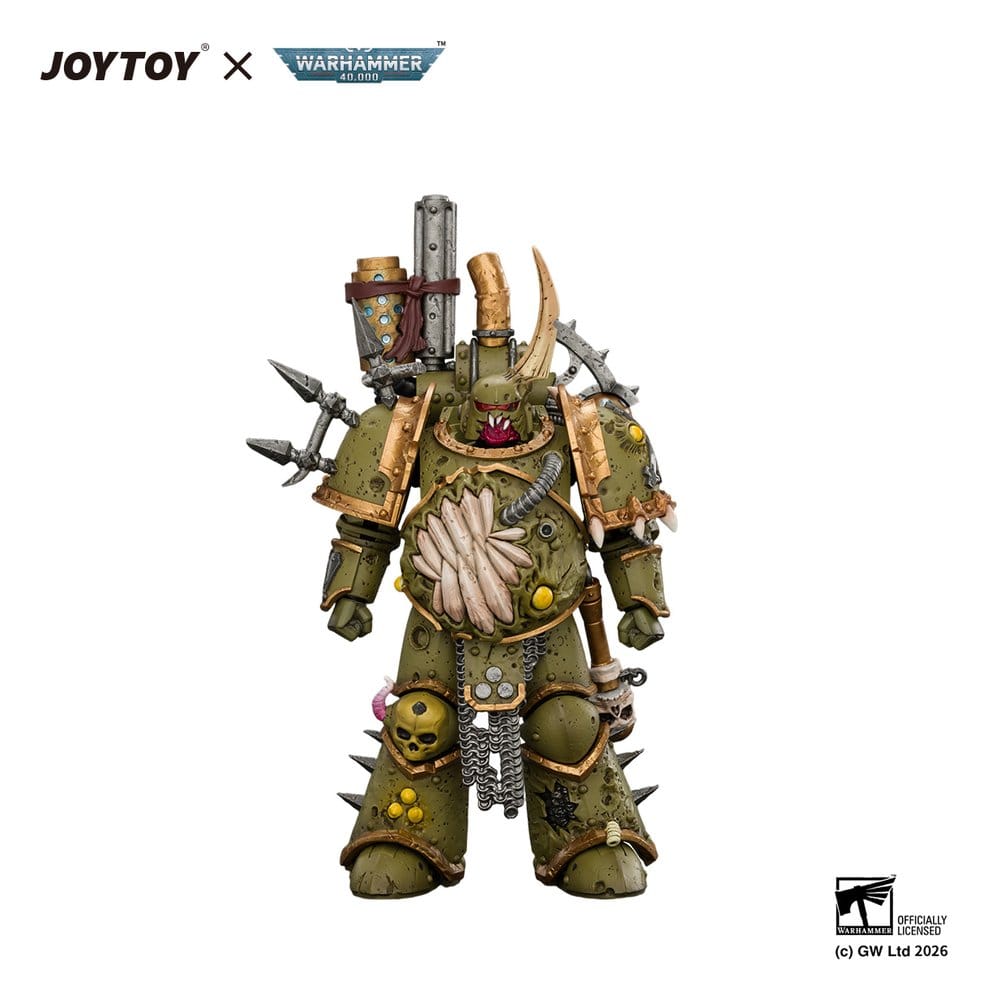 Warhammer Action Figure Death Guard Plague Marine 1 12 cm
