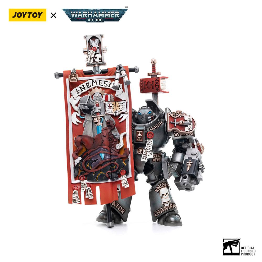 Warhammer 40k Actionfigur 1/18 Grey Knights Terminator Retius Akantar 13 cm
