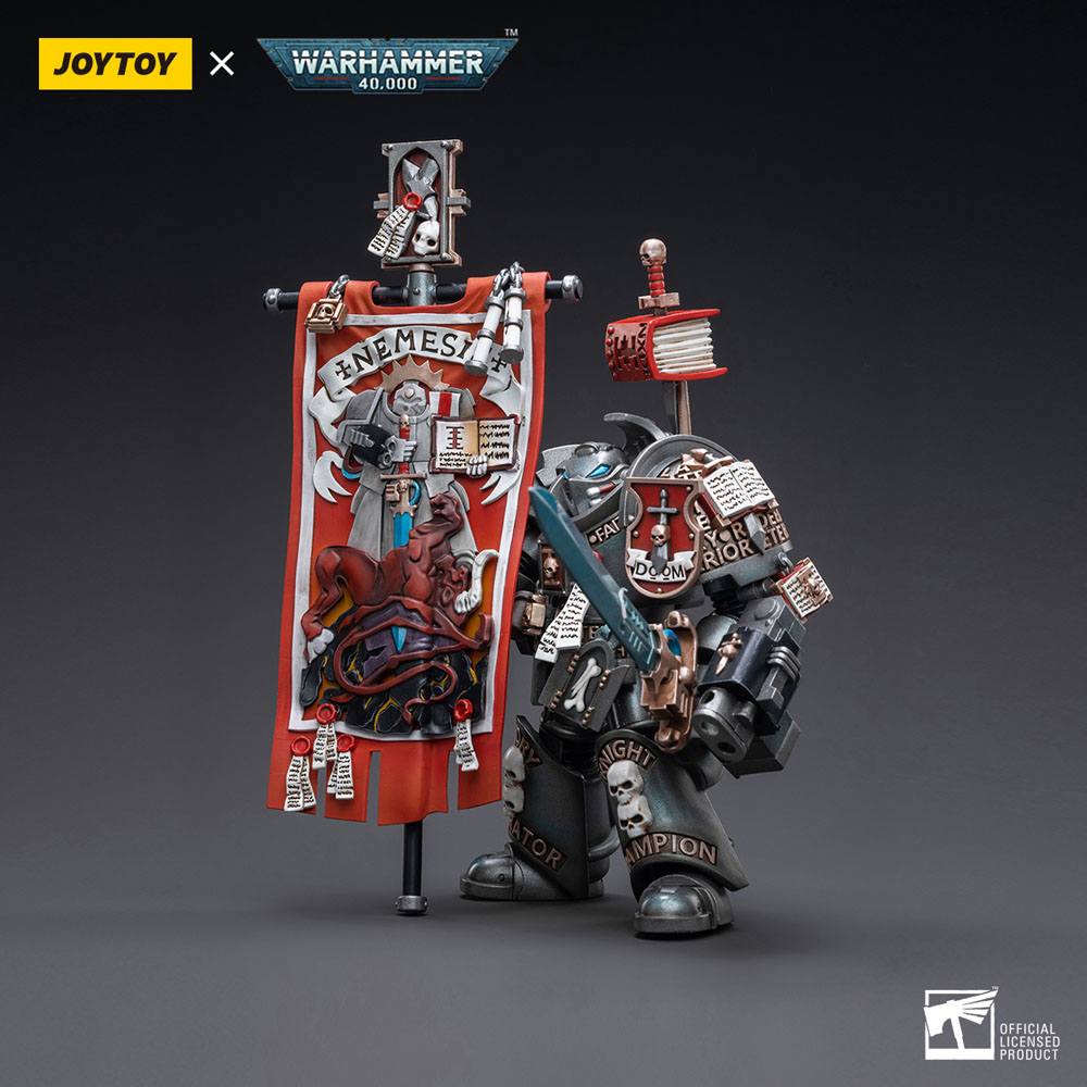 Warhammer 40k Actionfigur 1/18 Grey Knights Terminator Retius Akantar 13 cm