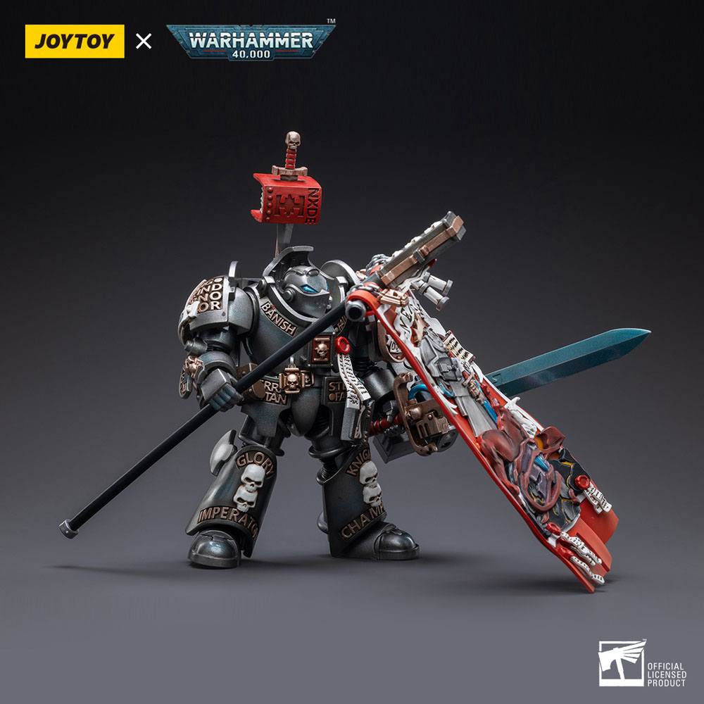 Warhammer 40k Actionfigur 1/18 Grey Knights Terminator Retius Akantar 13 cm