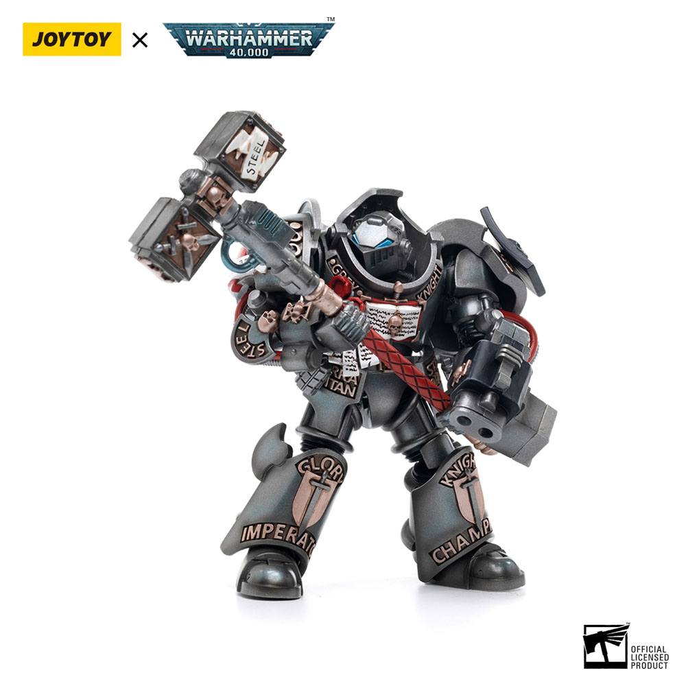 Warhammer 40k Actionfigur 1/18 Grey Knights Terminator Caddon Vibova 13 cm