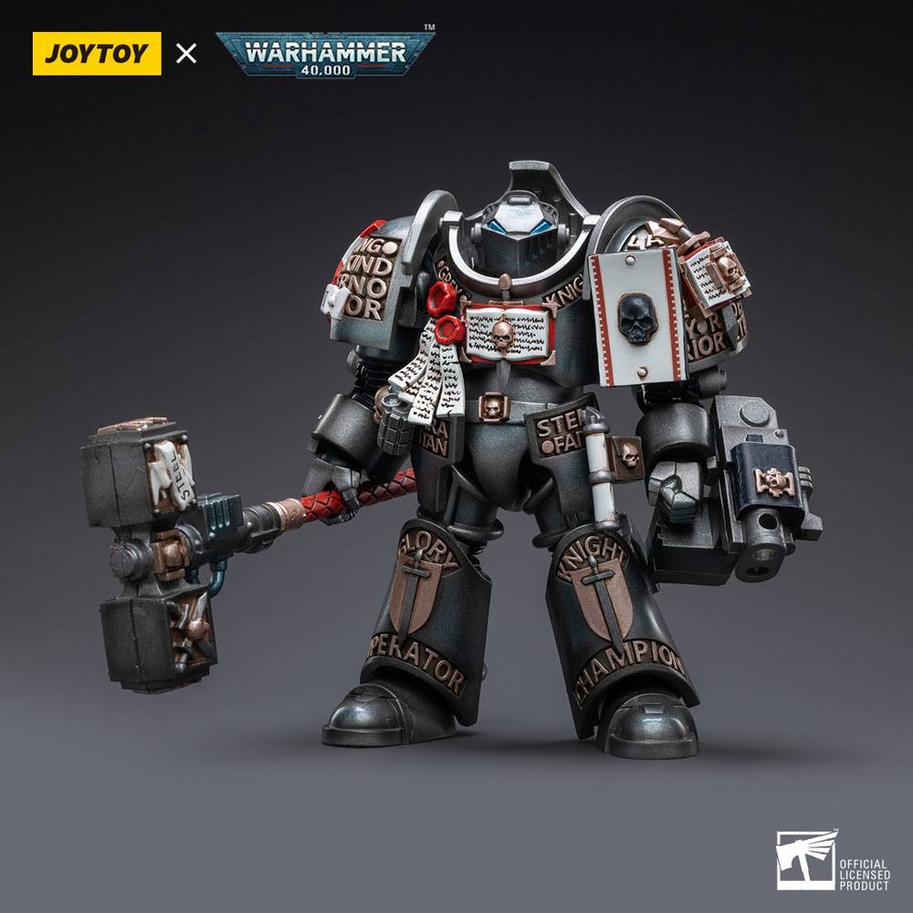 Warhammer 40k Actionfigur 1/18 Grey Knights Terminator Caddon Vibova 13 cm