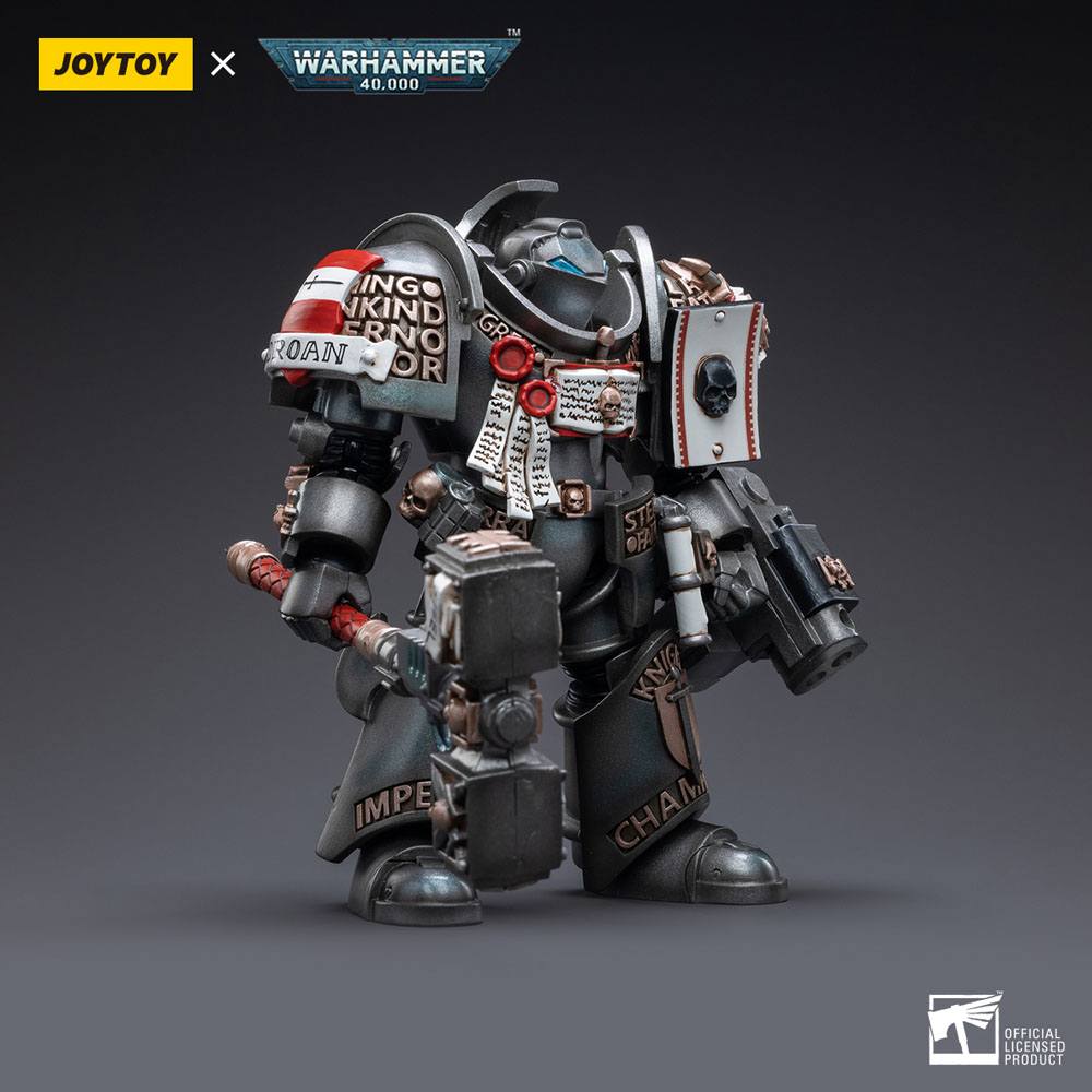 Warhammer 40k Actionfigur 1/18 Grey Knights Terminator Caddon Vibova 13 cm