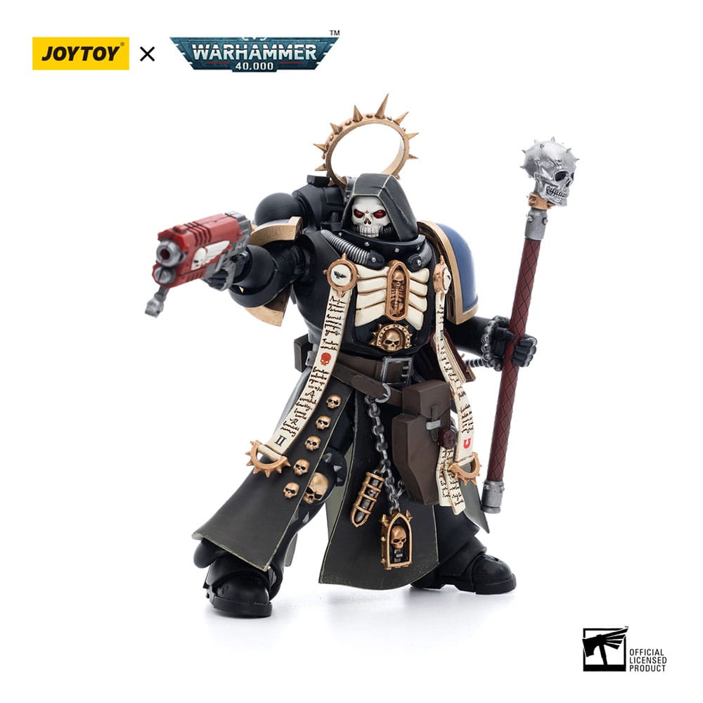 Warhammer 40k Actionfigur 1/18 Ultramarines Primaris Chaplain Brother Varus 12 cm