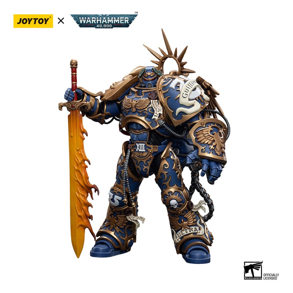 Warhammer 40k Action Figure 1/18 Ultramarines Primarch Roboute Guilliman 12 cm