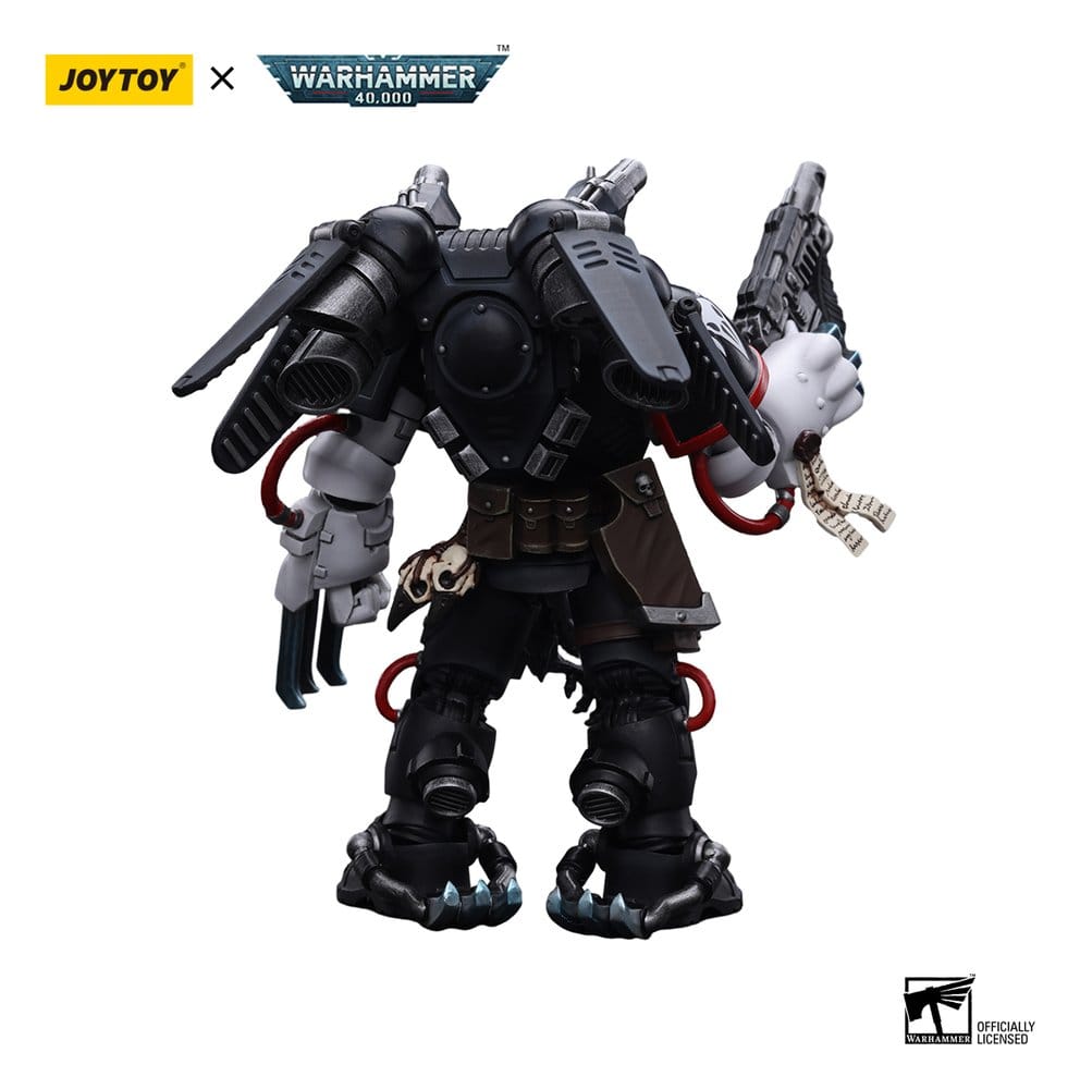 Warhammer 40k Actionfigur 1/18 Raven Guard Chapter Master Kayvaan Shrike 12 cm