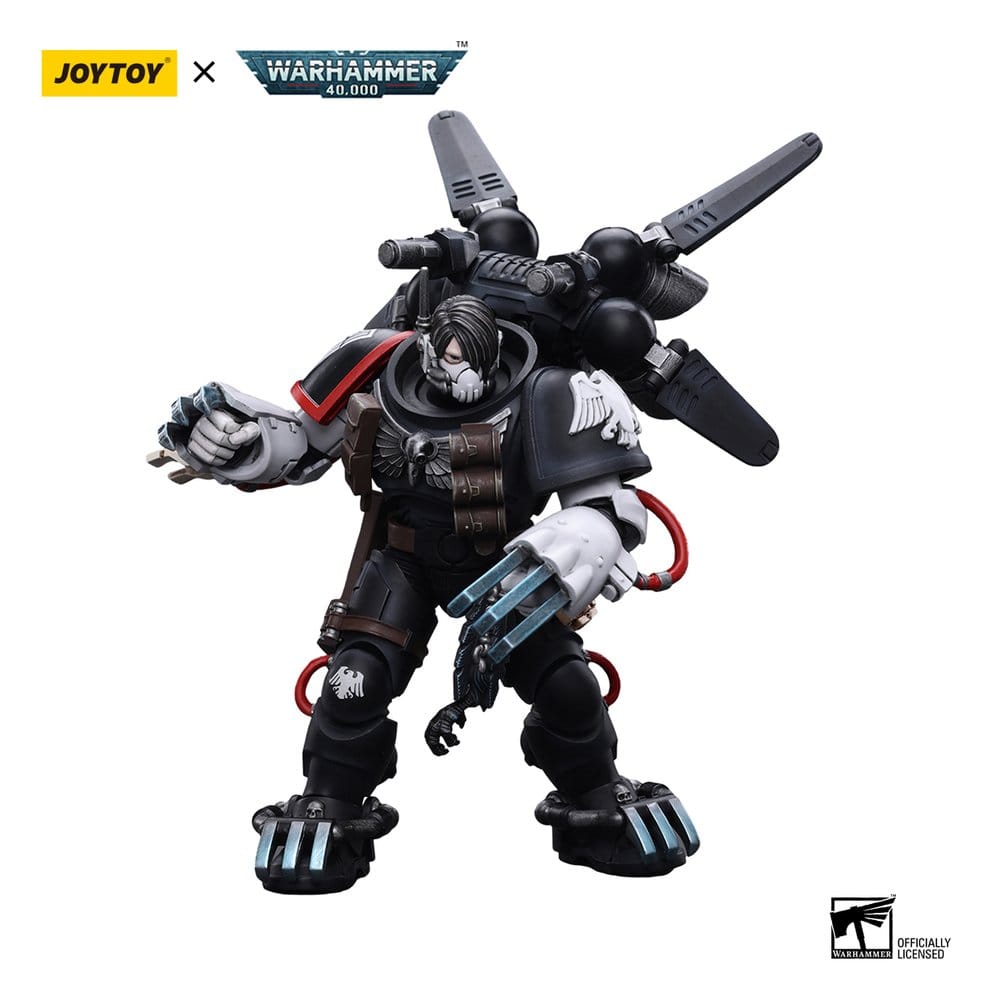Warhammer 40k Actionfigur 1/18 Raven Guard Chapter Master Kayvaan Shrike 12 cm