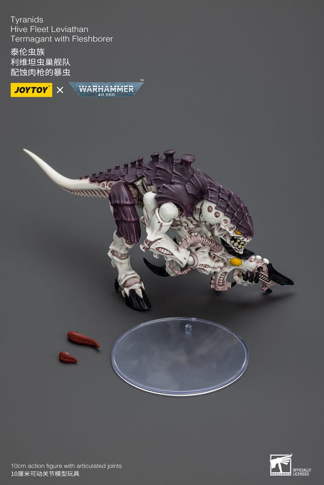 Warhammer 40k Actionfigur 1/18 Tyranids Hive Fleet Leviathan Termagant mit Fleischbohrer 12 cm