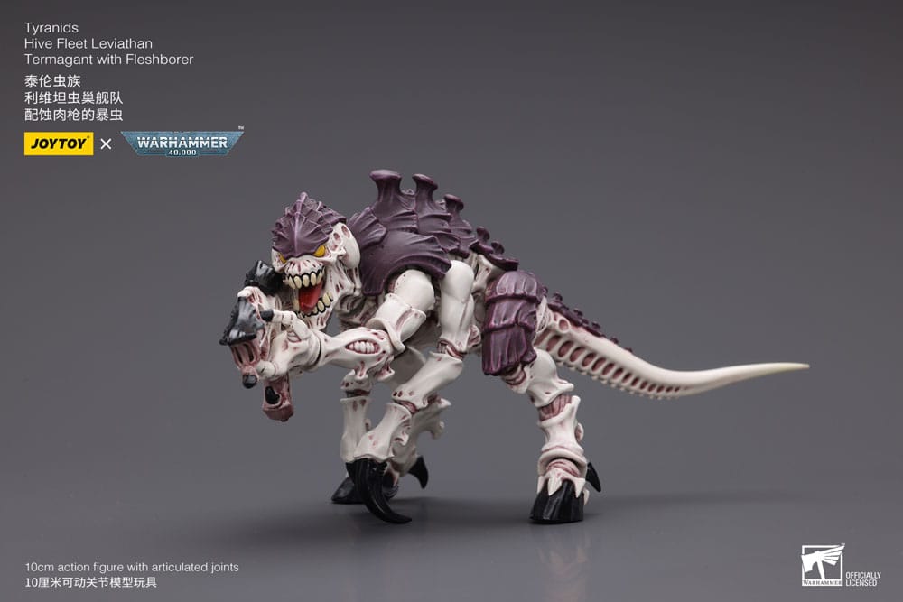 Warhammer 40k Actionfigur 1/18 Tyranids Hive Fleet Leviathan Termagant mit Fleischbohrer 12 cm