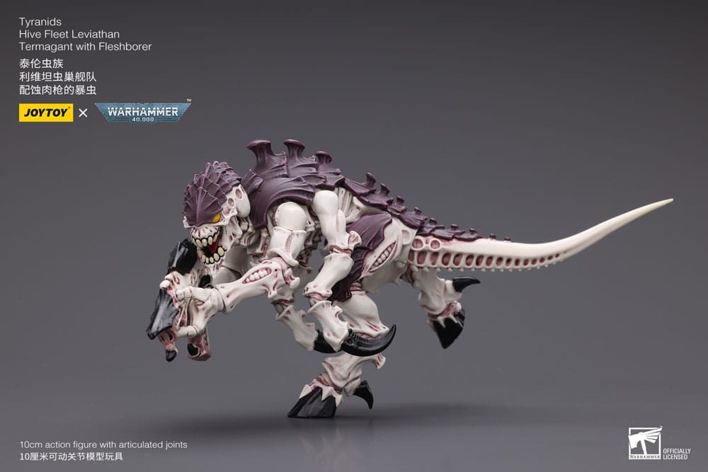 Warhammer 40k Actionfigur 1/18 Tyranids Hive Fleet Leviathan Termagant mit Fleischbohrer 12 cm
