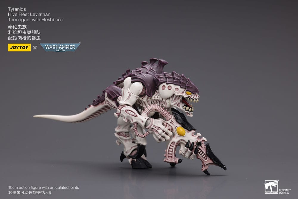 Warhammer 40k Actionfigur 1/18 Tyranids Hive Fleet Leviathan Termagant mit Fleischbohrer 12 cm