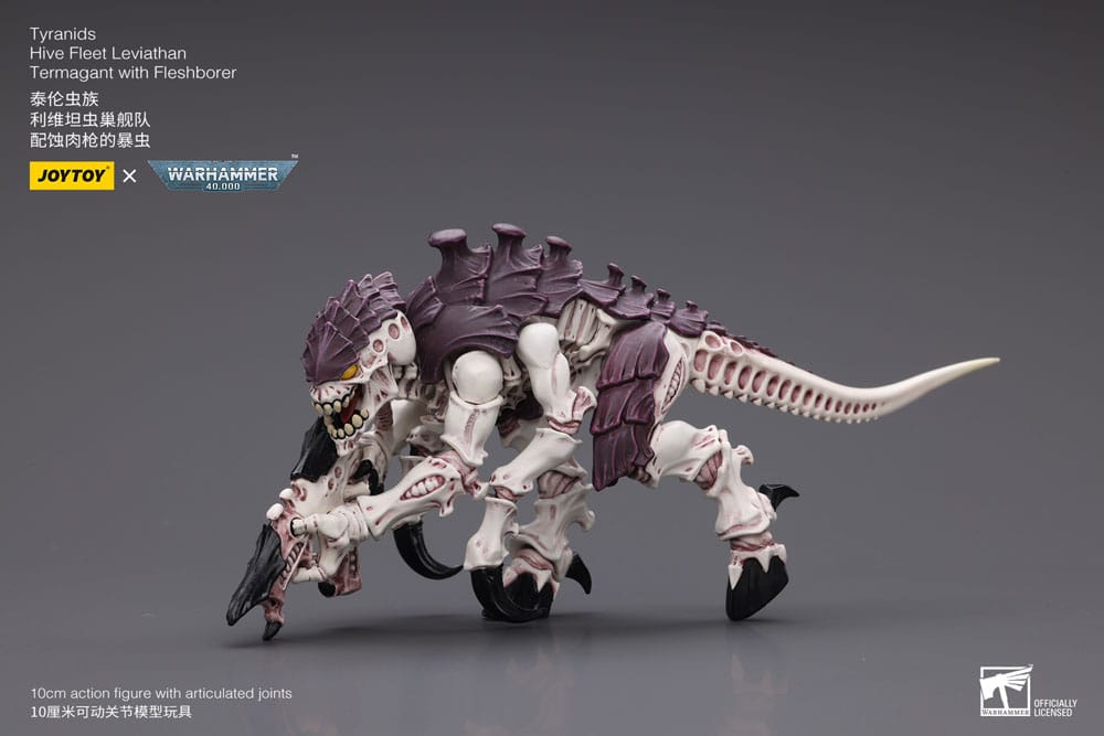 Warhammer 40k Actionfigur 1/18 Tyranids Hive Fleet Leviathan Termagant mit Fleischbohrer 12 cm