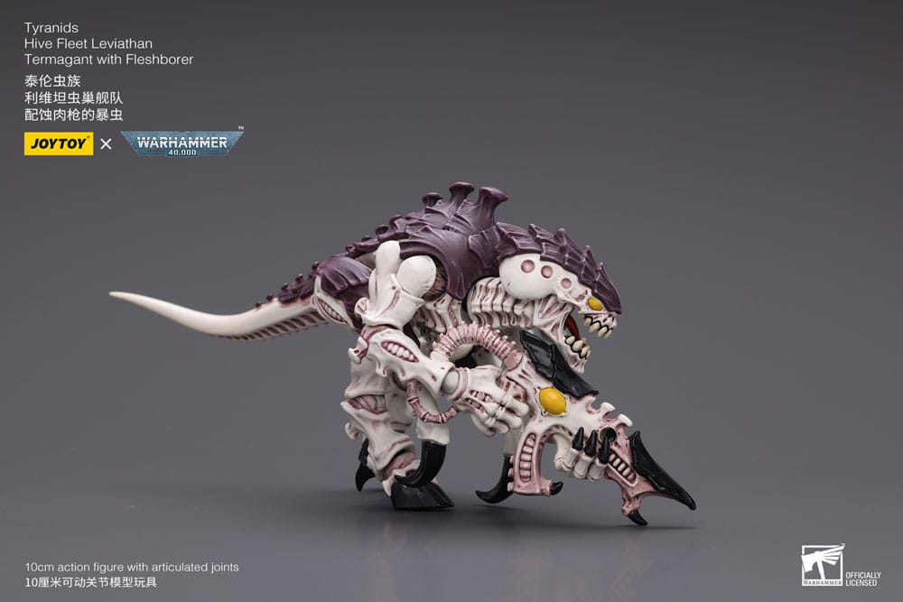 Warhammer 40k Actionfigur 1/18 Tyranids Hive Fleet Leviathan Termagant mit Fleischbohrer 12 cm