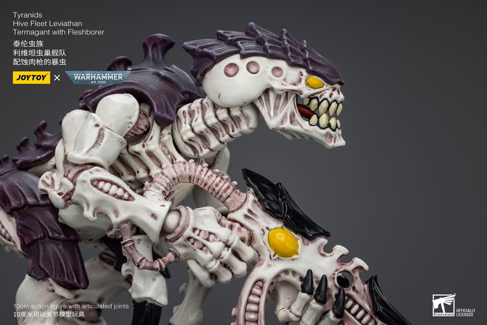 Warhammer 40k Actionfigur 1/18 Tyranids Hive Fleet Leviathan Termagant mit Fleischbohrer 12 cm